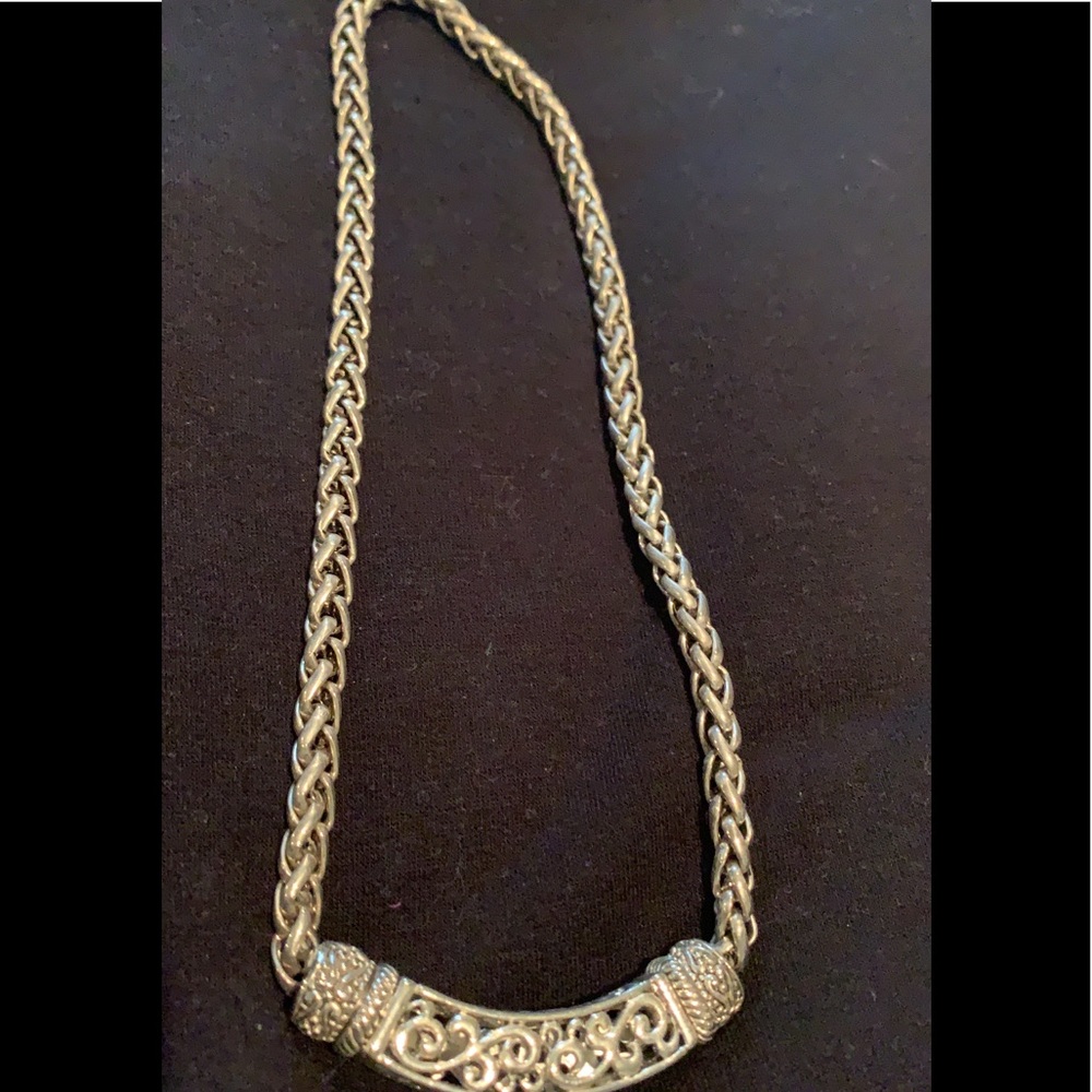Beautiful silver plated necklace